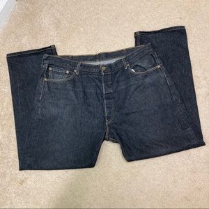 Levi’s 501XX Dark Wash Denim Jeans Size 44x34